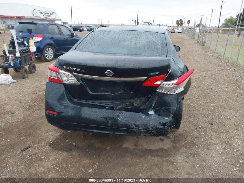 2014 Nissan Sentra S VIN: 3N1AB7AP4EY210913 Lot: 38046991