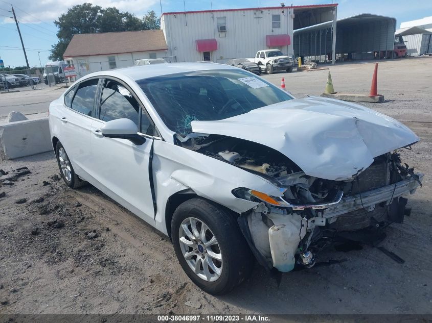 2016 Ford Fusion S VIN: 3FA6P0G79GR333225 Lot: 38046997