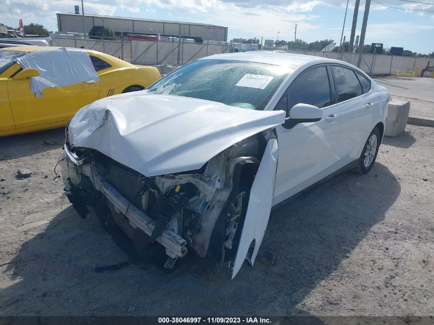 2016 Ford Fusion S VIN: 3FA6P0G79GR333225 Lot: 38046997