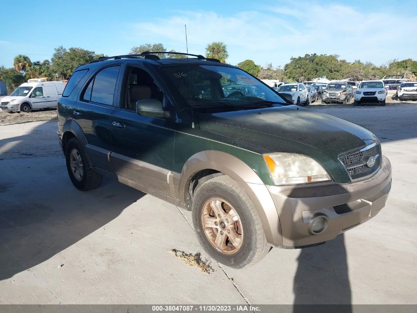 KNDJD733X45199770 2004 Kia Sorento Ex/Lx