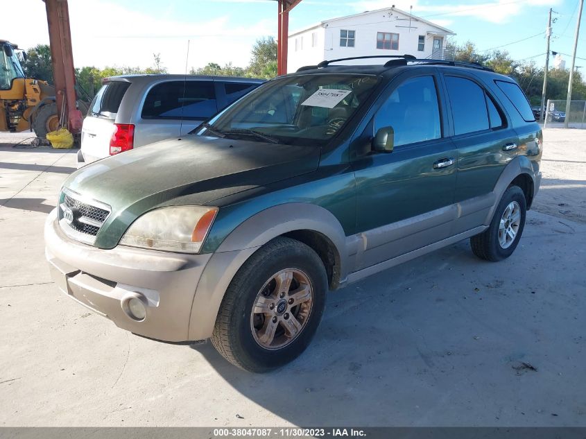 KNDJD733X45199770 2004 Kia Sorento Ex/Lx