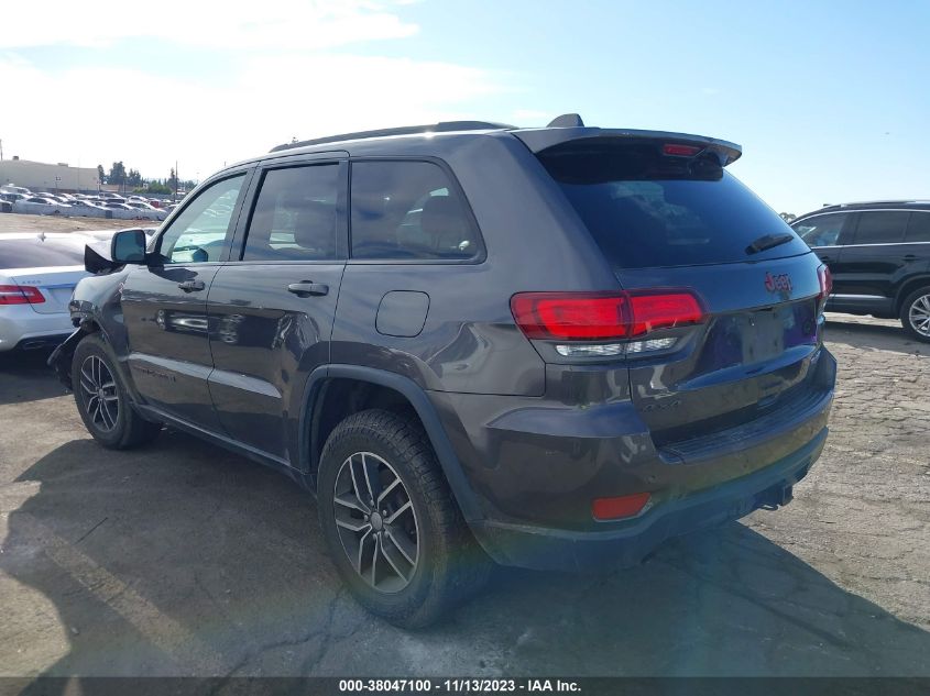 2017 Jeep Grand Cherokee Trailhawk 4X4 VIN: 1C4RJFLG2HC777239 Lot: 38047100