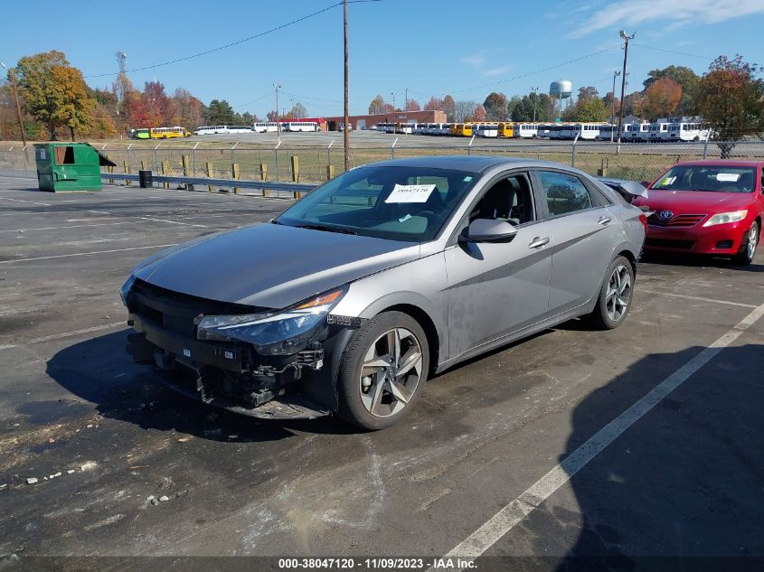 2022 Hyundai Elantra Sel VIN: KMHLN4AG2NU344118 Lot: 38047120