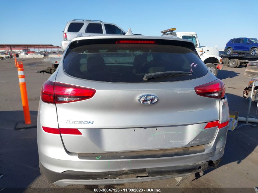 2020 Hyundai Tucson Sel VIN: KM8J33AL3LU166107 Lot: 38047125