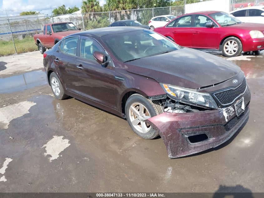 2015 Kia Optima Lx VIN: 5XXGM4A77FG460169 Lot: 38047133