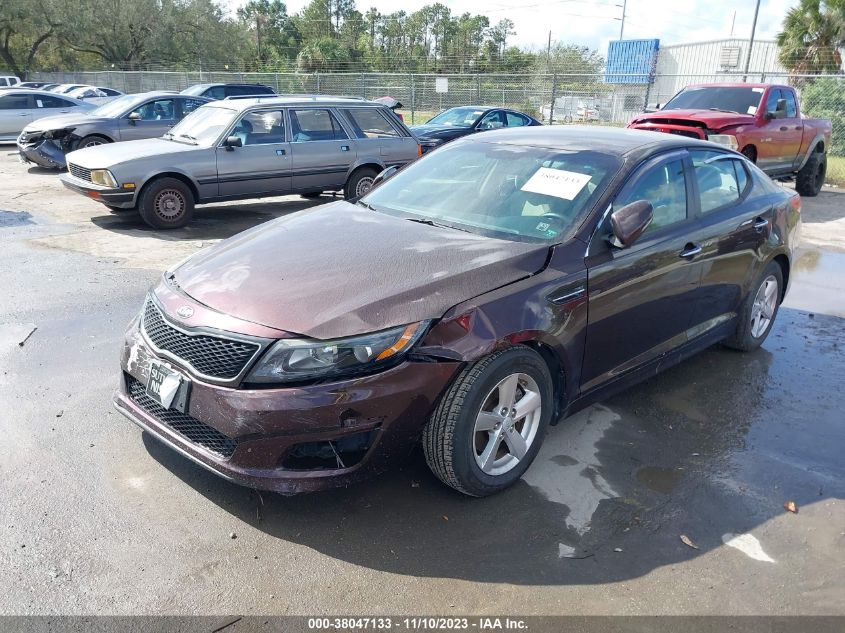 2015 Kia Optima Lx VIN: 5XXGM4A77FG460169 Lot: 38047133