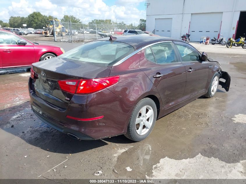 2015 Kia Optima Lx VIN: 5XXGM4A77FG460169 Lot: 38047133