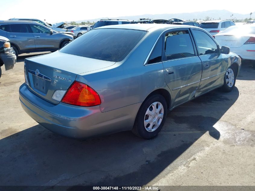 2000 Toyota Avalon Xl VIN: 4T1BF28B4YU082405 Lot: 38047148