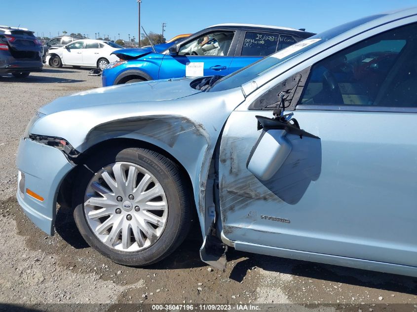 2010 Ford Fusion Hybrid Hybrid VIN: 3FADP0L36AR258405 Lot: 38047196