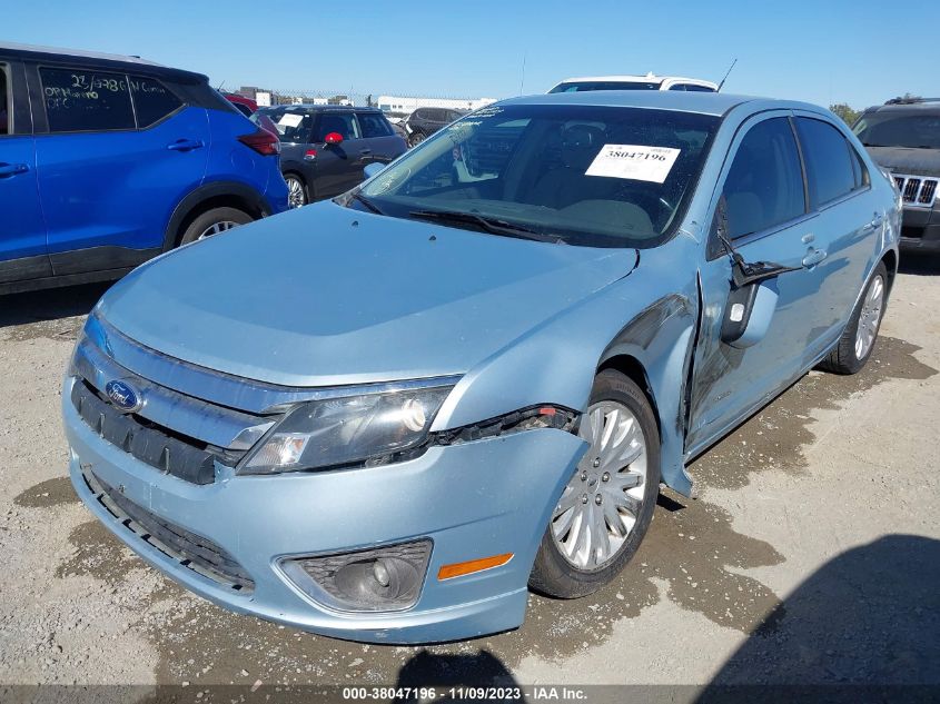 2010 Ford Fusion Hybrid Hybrid VIN: 3FADP0L36AR258405 Lot: 38047196