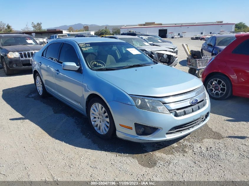 2010 Ford Fusion Hybrid Hybrid VIN: 3FADP0L36AR258405 Lot: 38047196