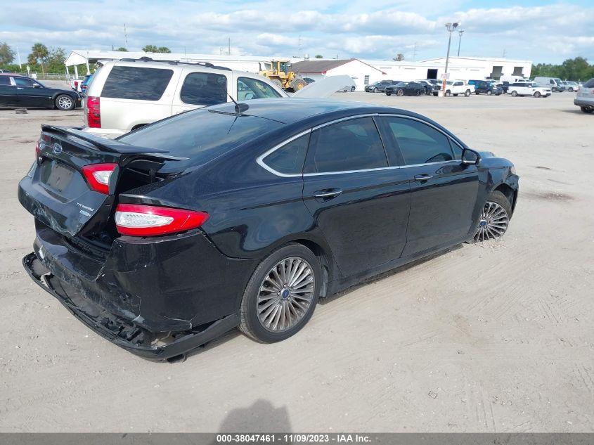 2014 Ford Fusion Titanium VIN: 3FA6P0K98ER208822 Lot: 38047461