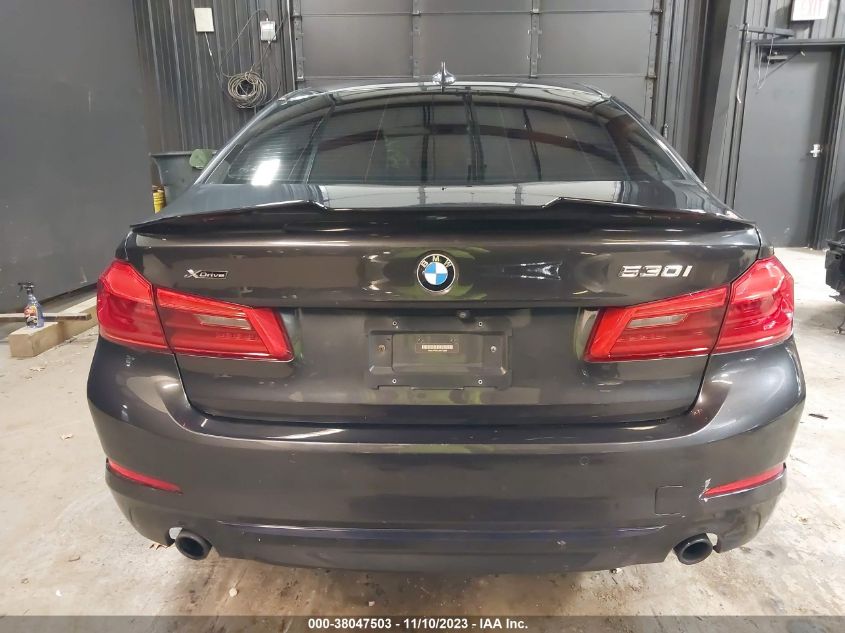 2018 BMW 530I xDrive VIN: WBAJA7C53JWC75569 Lot: 38047503