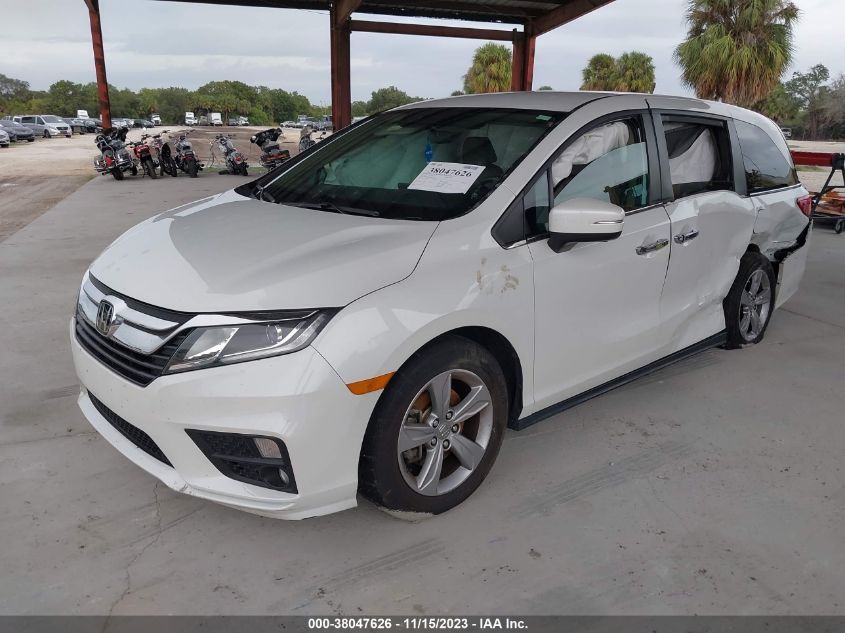 2020 Honda Odyssey Ex VIN: 5FNRL6H56LB038467 Lot: 38047626