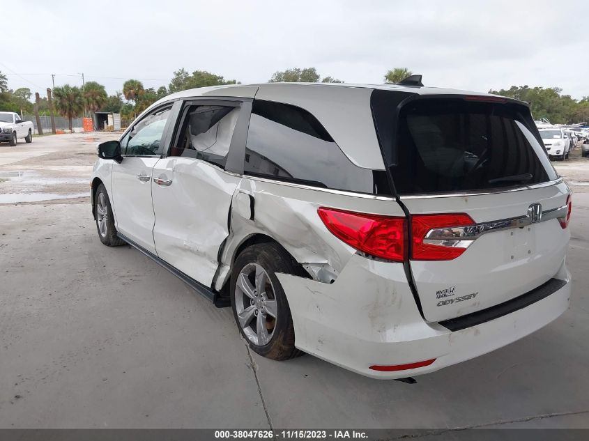 2020 Honda Odyssey Ex VIN: 5FNRL6H56LB038467 Lot: 38047626