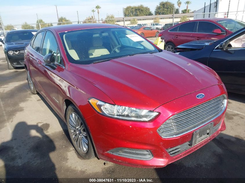 2013 Ford Fusion Hybrid Se VIN: 3FA6P0LUXDR248143 Lot: 38047631