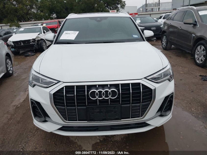 2020 Audi Q3 Premium Plus 45 Tfsi S VIN: WA1EECF32L1078895 Lot: 38047772