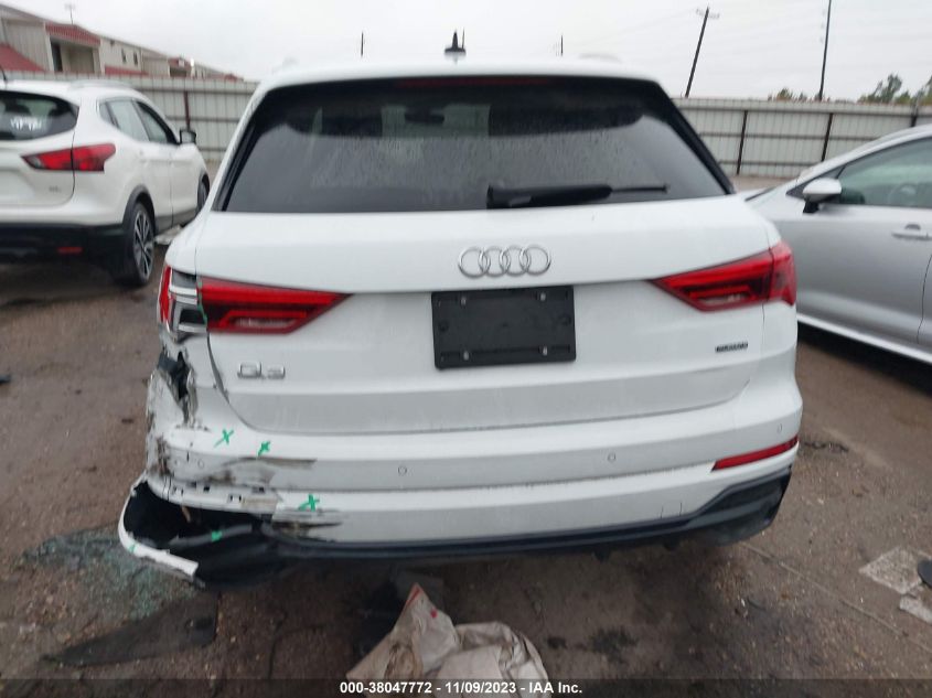 2020 Audi Q3 Premium Plus 45 Tfsi S VIN: WA1EECF32L1078895 Lot: 38047772