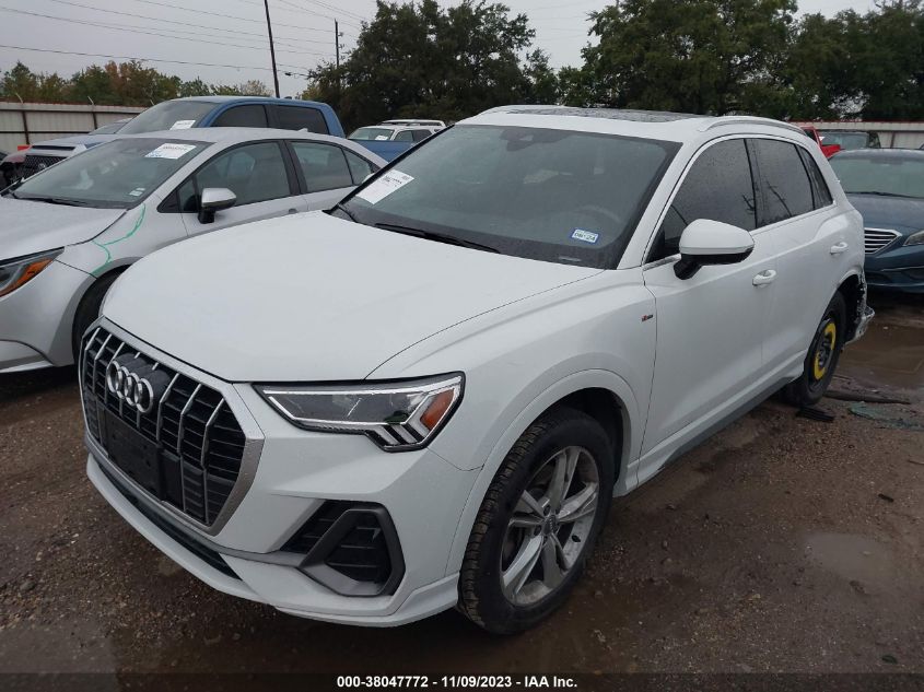 2020 Audi Q3 Premium Plus 45 Tfsi S VIN: WA1EECF32L1078895 Lot: 38047772