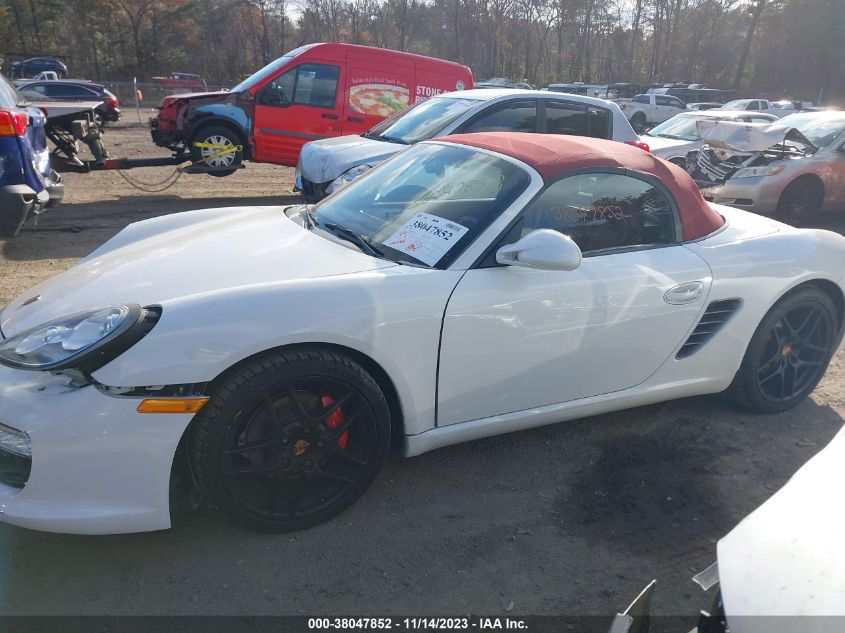 2010 Porsche Boxster S VIN: WP0CB2A89AS730339 Lot: 38047852