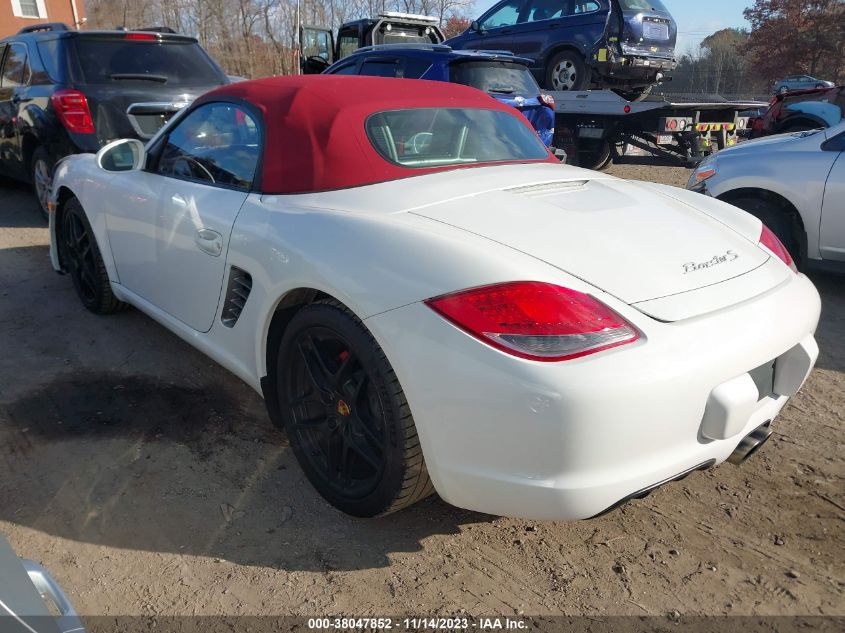 2010 Porsche Boxster S VIN: WP0CB2A89AS730339 Lot: 38047852