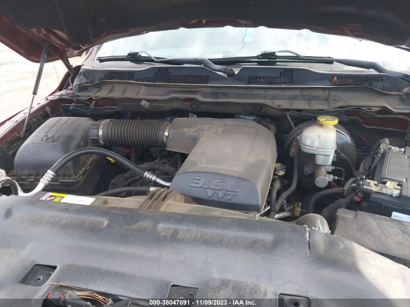 2017 Ram 1500 Big Horn 4X4 5'7" Box VIN: 1C6RR7LG0HS572675 Lot: 38047891