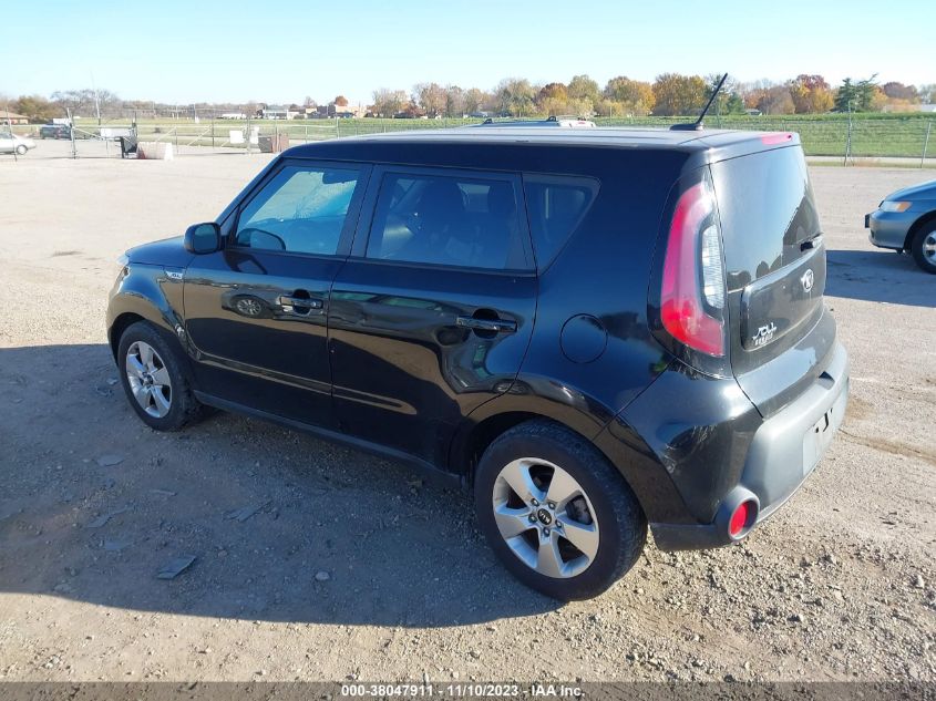 2015 Kia Soul Base VIN: KNDJN2A24F7227497 Lot: 38047911