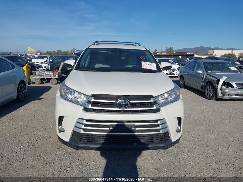 2019 Toyota Highlander Le VIN: 5TDZZRFH7KS323783 Lot: 38047914