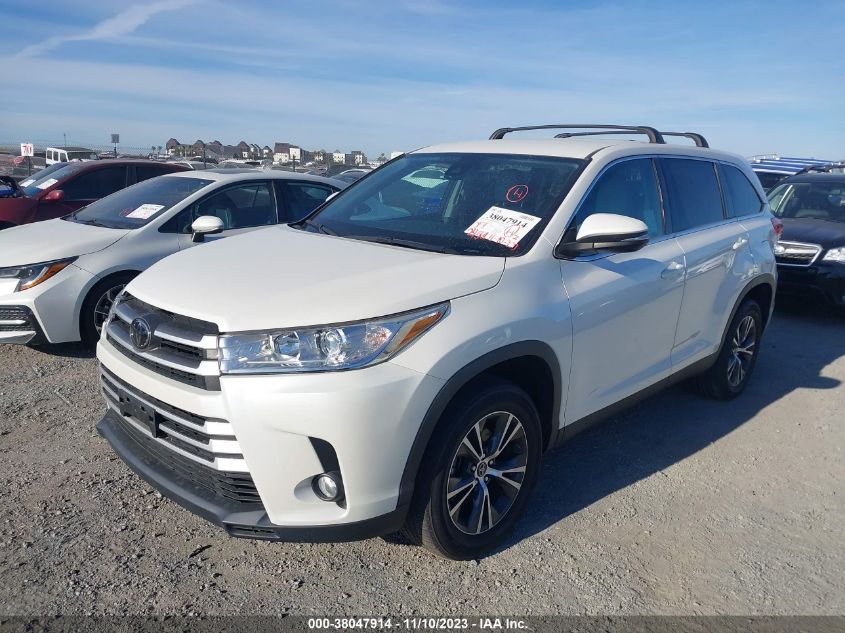 2019 Toyota Highlander Le VIN: 5TDZZRFH7KS323783 Lot: 38047914