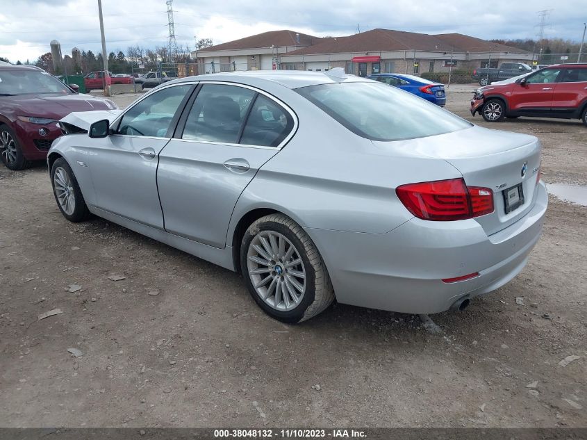 2013 BMW 5 Series 535I xDrive VIN: WBAFU7C58DDU77821 Lot: 38048132