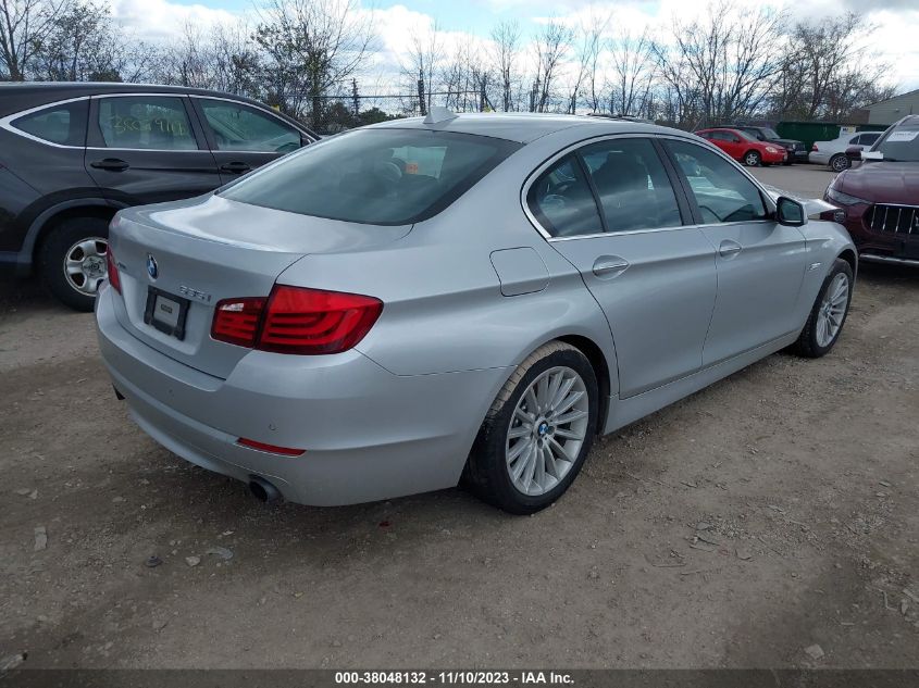 2013 BMW 5 Series 535I xDrive VIN: WBAFU7C58DDU77821 Lot: 38048132