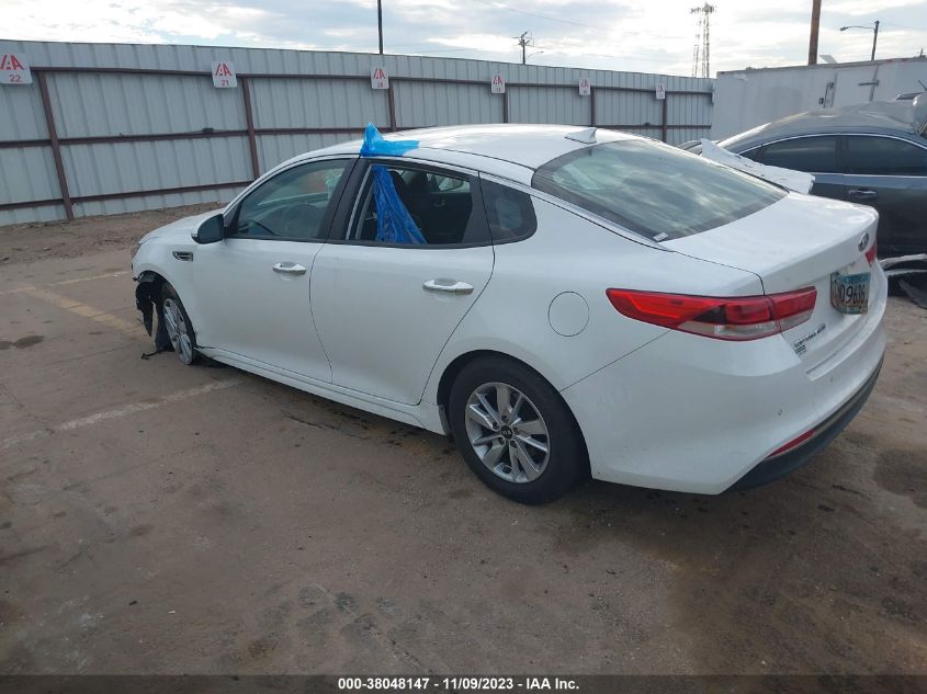 2018 Kia Optima Lx VIN: 5XXGT4L39JG220949 Lot: 38048147