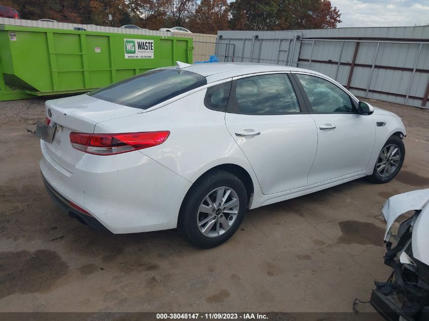 2018 Kia Optima Lx VIN: 5XXGT4L39JG220949 Lot: 38048147