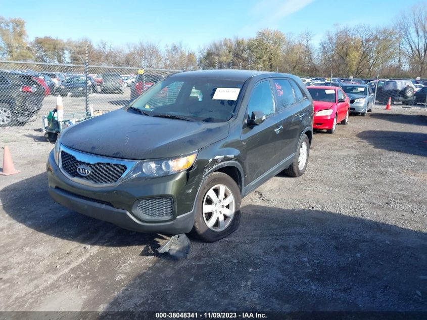 2012 Kia Sorento Lx VIN: 5XYKT3A15CG202680 Lot: 38048341