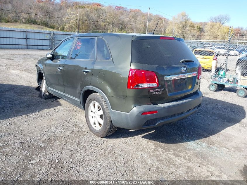 2012 Kia Sorento Lx VIN: 5XYKT3A15CG202680 Lot: 38048341