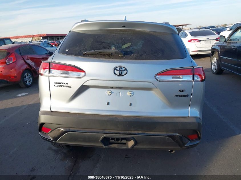 2023 Toyota Corolla Cross Hybrid VIN: 7MUFBABG8PV007800 Lot: 38048375