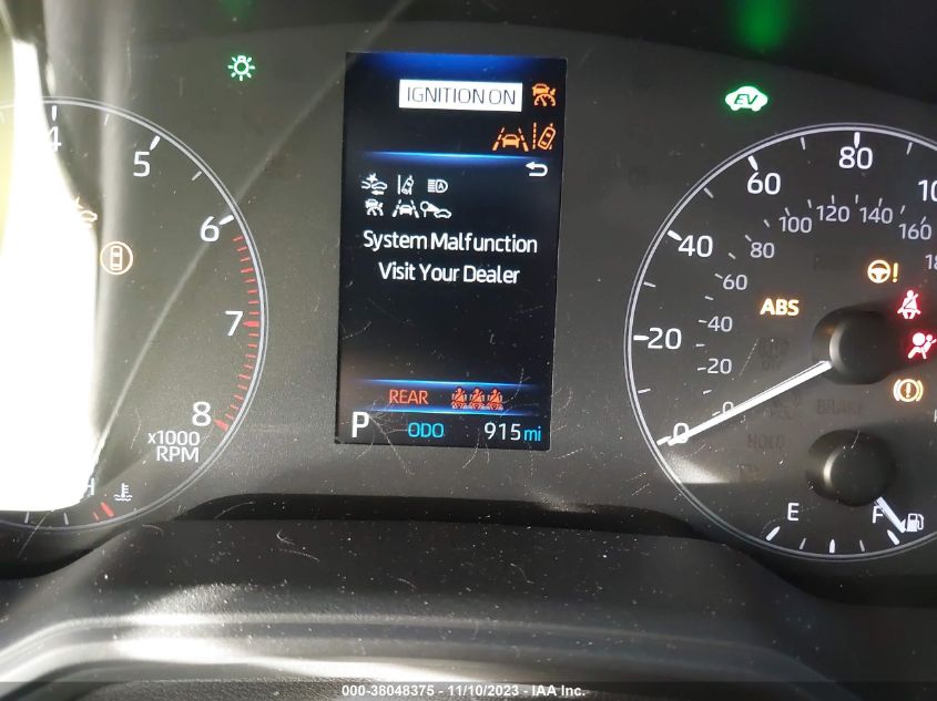 2023 Toyota Corolla Cross Hybrid VIN: 7MUFBABG8PV007800 Lot: 38048375