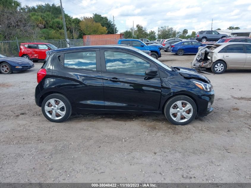 2021 Chevrolet Spark Fwd Ls Automatic VIN: KL8CB6SA3MC218155 Lot: 38048422