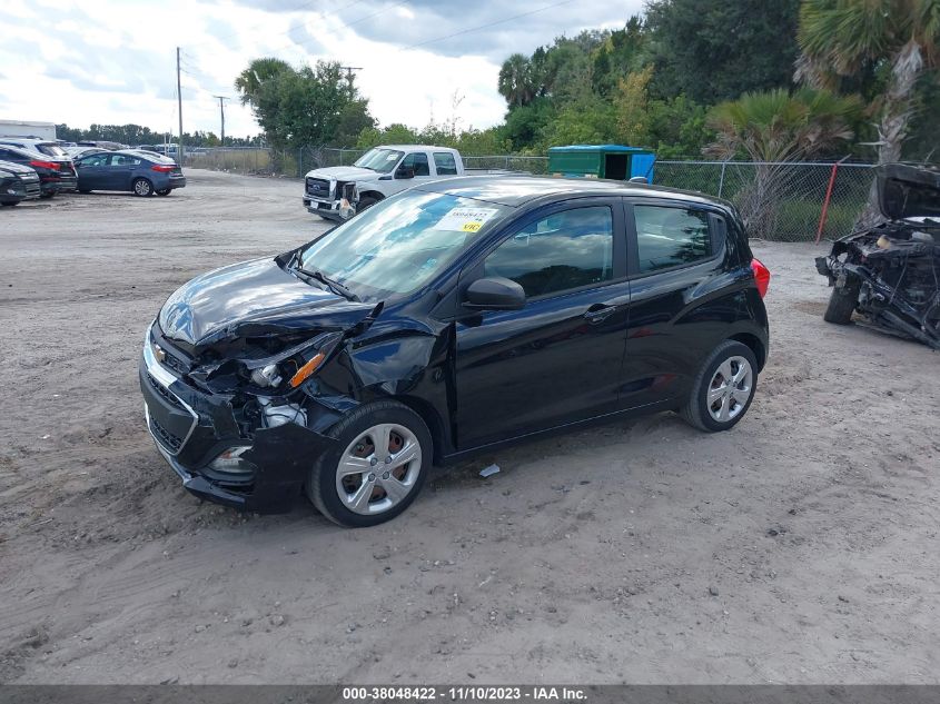 2021 Chevrolet Spark Fwd Ls Automatic VIN: KL8CB6SA3MC218155 Lot: 38048422