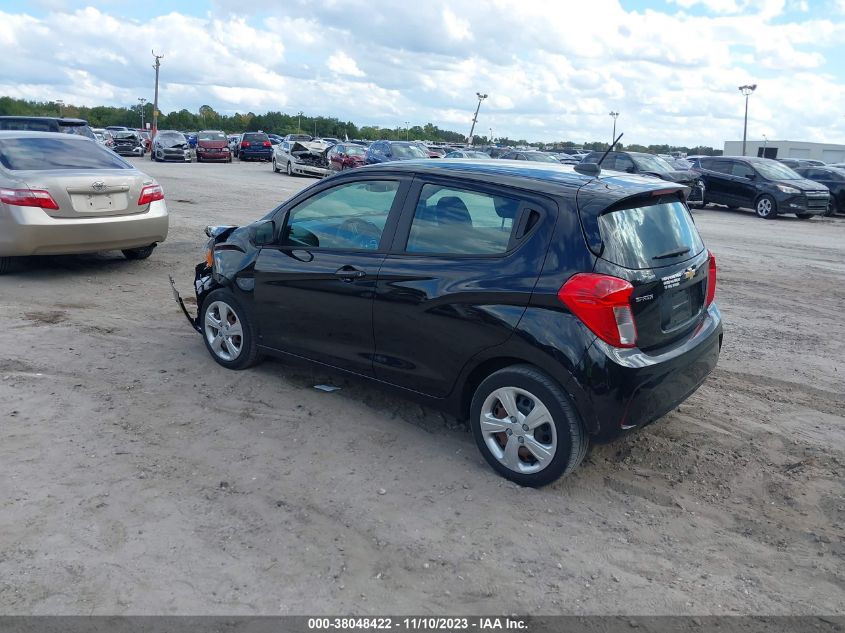 2021 Chevrolet Spark Fwd Ls Automatic VIN: KL8CB6SA3MC218155 Lot: 38048422