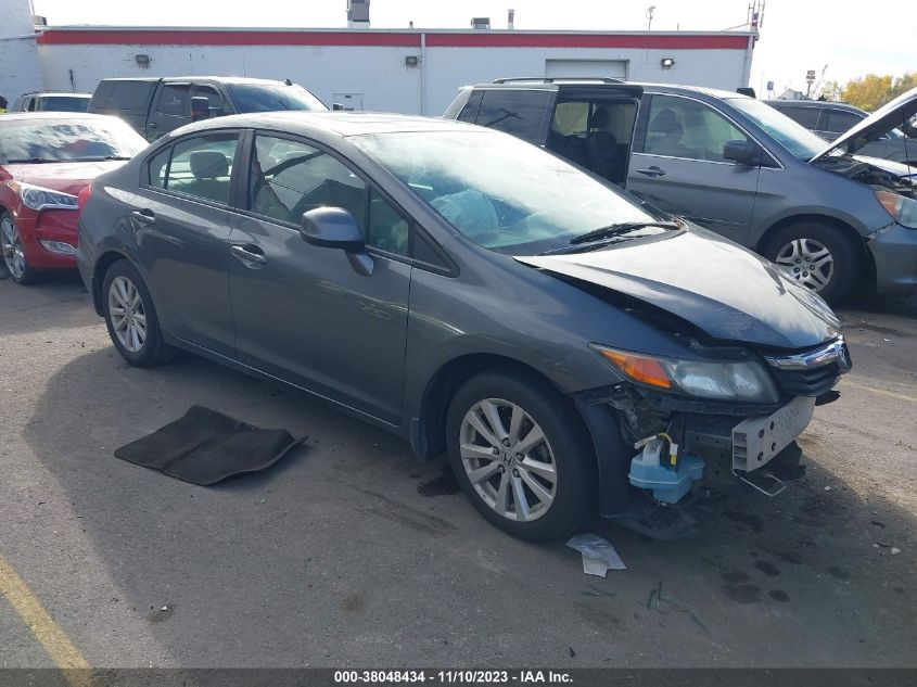 2012 Honda Civic Sdn Ex VIN: 19XFB2F83CE046463 Lot: 38048434