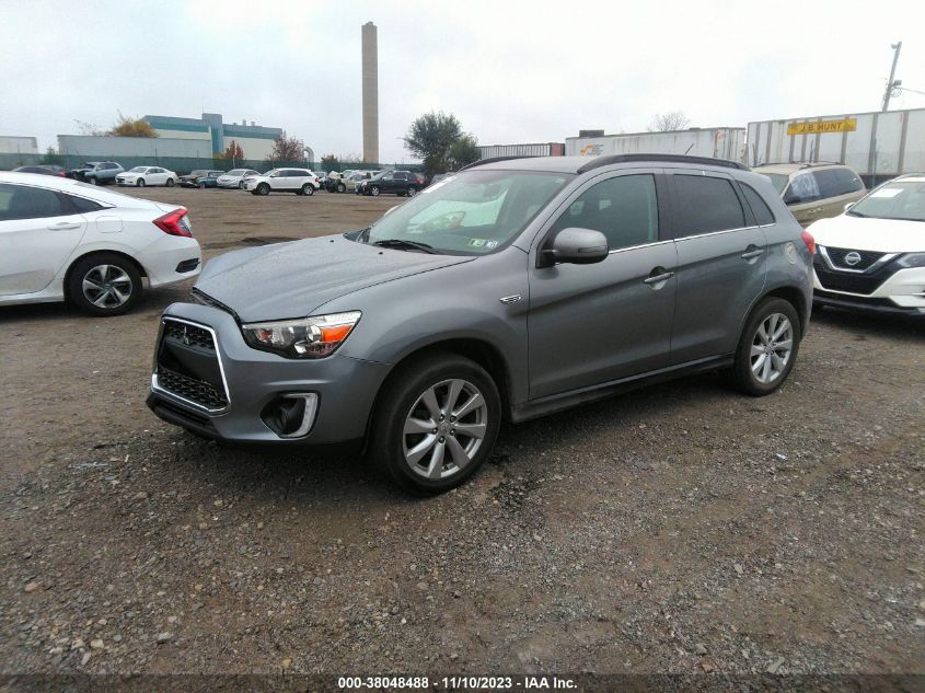 2015 Mitsubishi Outlander Sport Gt VIN: 4A4AR4AWXFE040319 Lot: 38048488