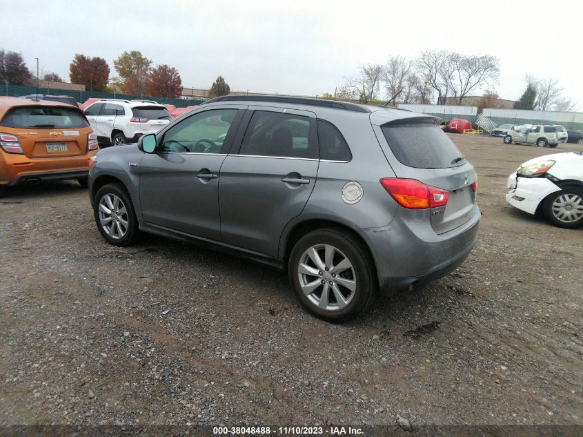 2015 Mitsubishi Outlander Sport Gt VIN: 4A4AR4AWXFE040319 Lot: 38048488