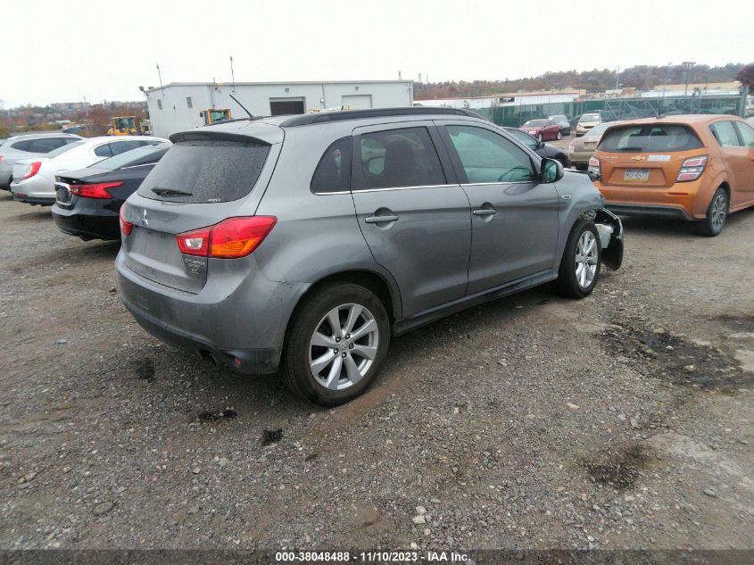 2015 Mitsubishi Outlander Sport Gt VIN: 4A4AR4AWXFE040319 Lot: 38048488