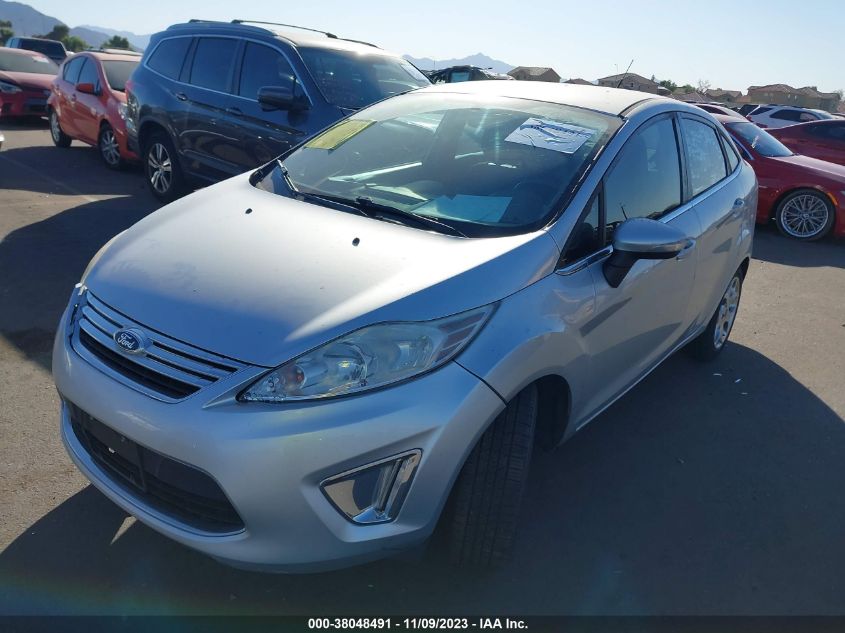 2013 Ford Fiesta Titanium VIN: 3FADP4CJ7DM200844 Lot: 38048491