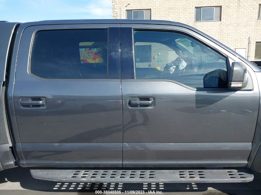 2018 Ford F-150 Raptor VIN: 1FTFW1RG7JFB07852 Lot: 38048505