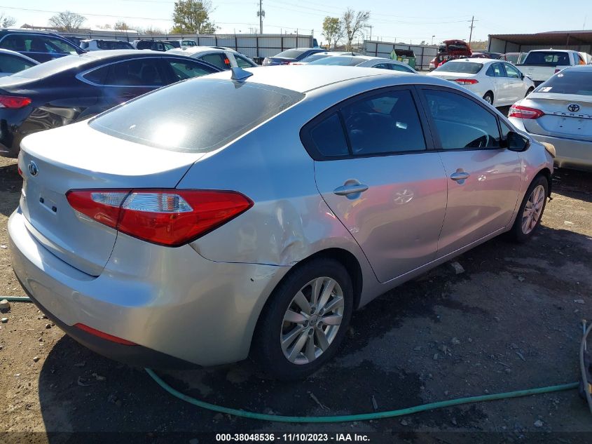 2014 Kia Forte Lx VIN: KNAFX4A68E5218470 Lot: 38048536