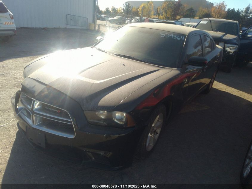 2013 Dodge Charger Se VIN: 2C3CDXBG7DH539564 Lot: 38048578