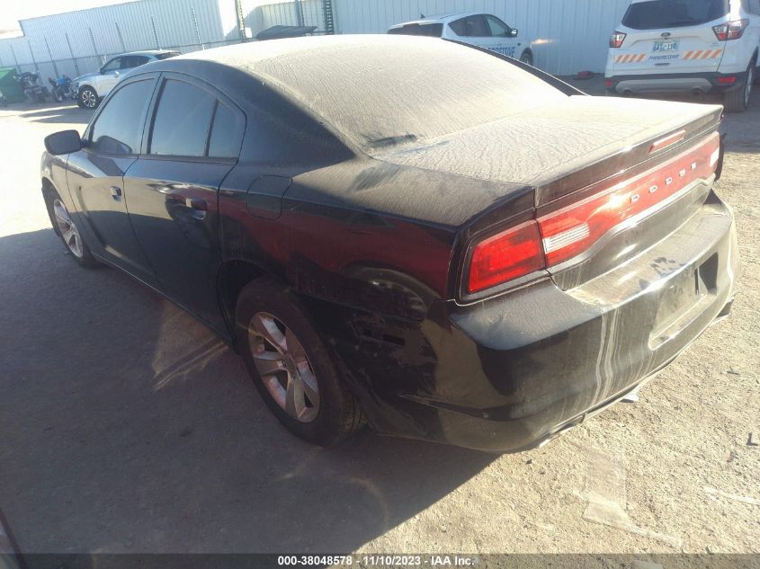 2013 Dodge Charger Se VIN: 2C3CDXBG7DH539564 Lot: 38048578