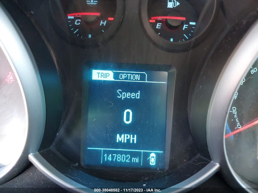 2014 Chevrolet Cruze 1Lt Auto VIN: 1G1PC5SB4E7242377 Lot: 38048582